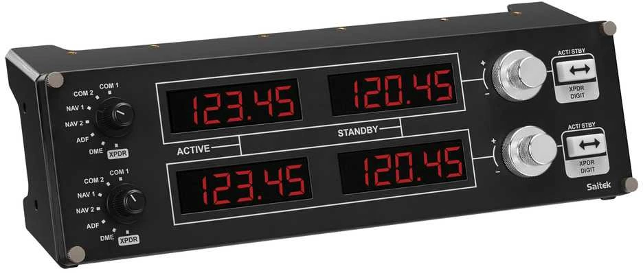 Logitech Pro Flight Radio Panel Skraidymo simuliatorius