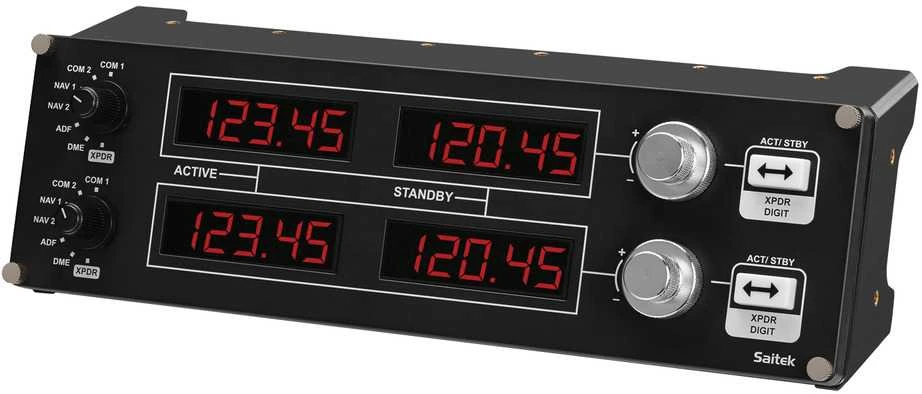 Logitech Pro Flight Radio Panel Skraidymo simuliatorius