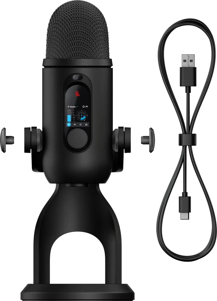 Mikrofonas Logitech G Yeti 2 juodas (988-000591)