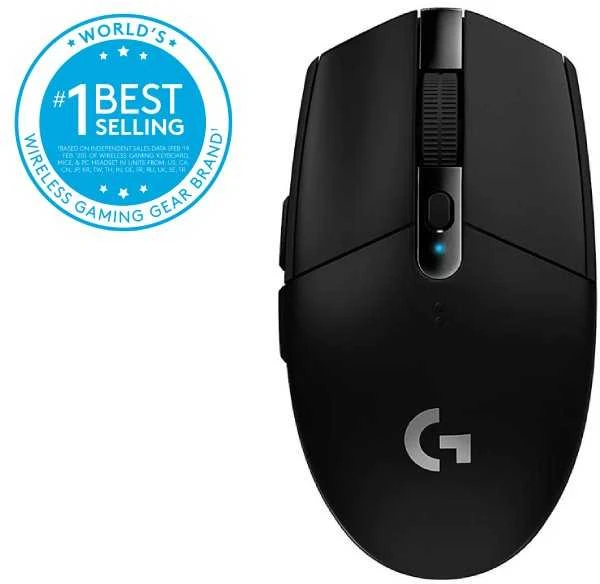 Pelė žaidimams Logitech G305, juodos spalvos