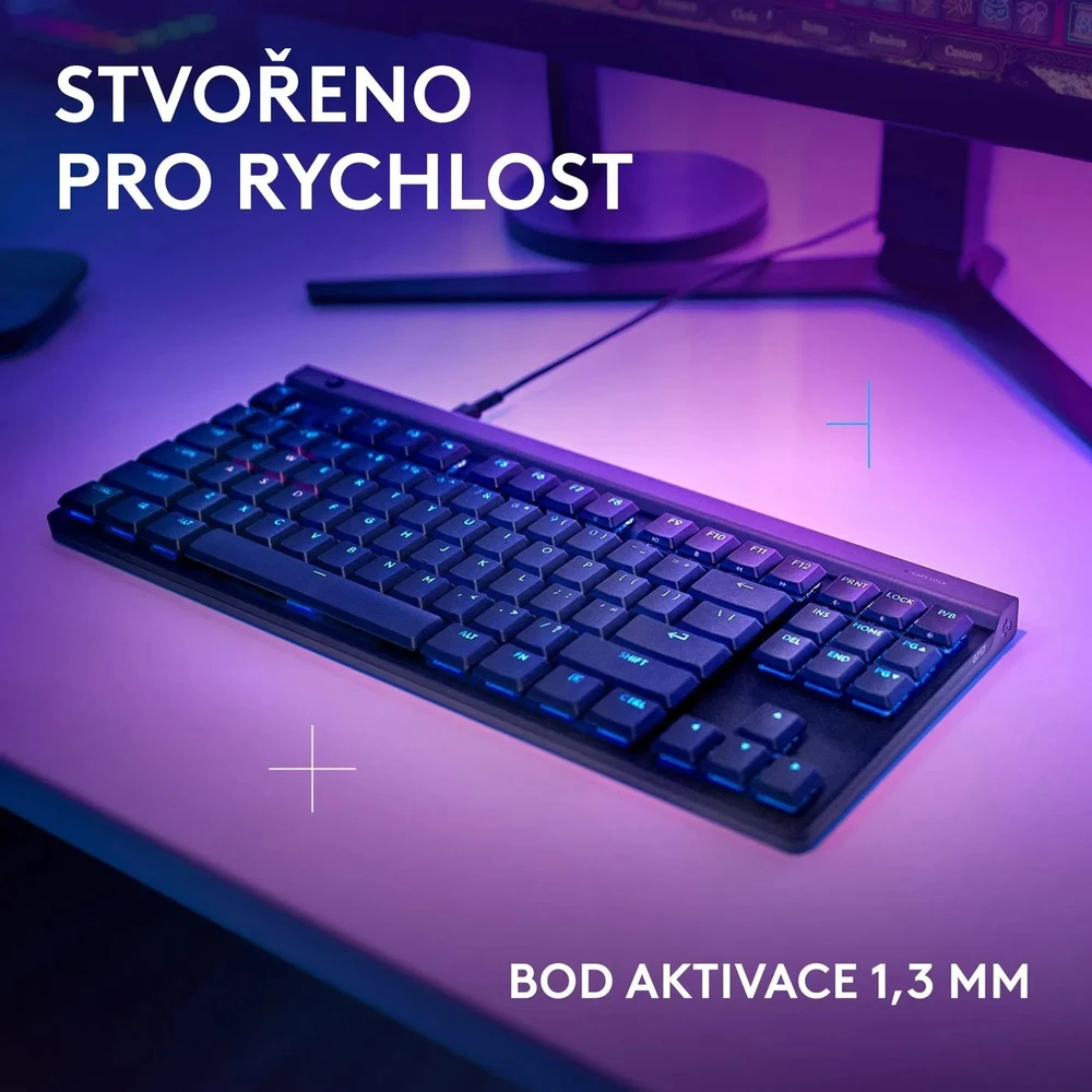 Klaviatūra Logitech G515 TKL WRS G KB - Juodas - CZE-SKY - EMEA28I-935