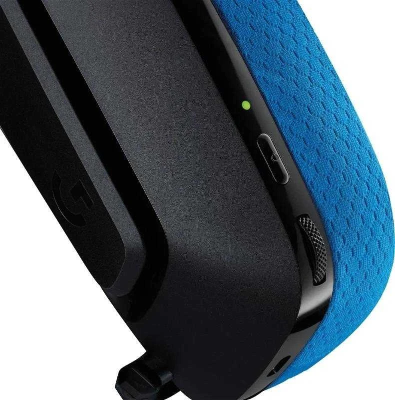 Ausinės Logitech G535 LIGHTSPEED WIRELESS HDS, Mėlynai juodos
