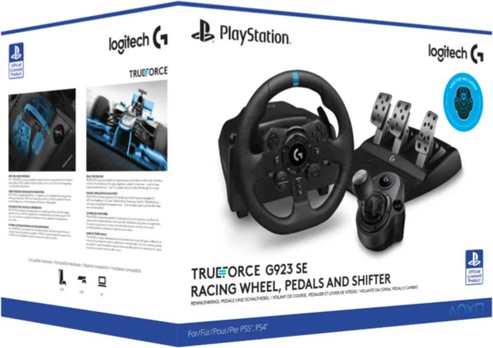 Logitech G923 SE + Shifter PS4/PS5/PC