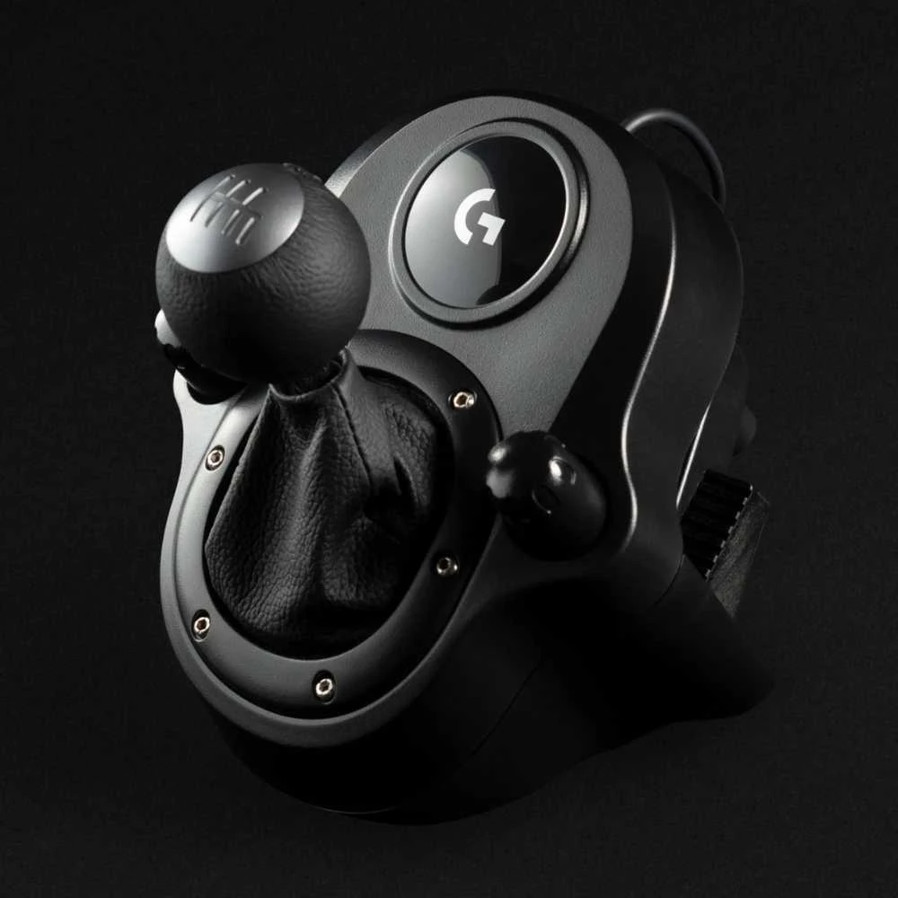LOGITECH G923 SE lenktyninio vairo ir pavarų perjungimo svirties derinys, skirtas „XBOX Series X S XBOX One“ ir PC Juodas