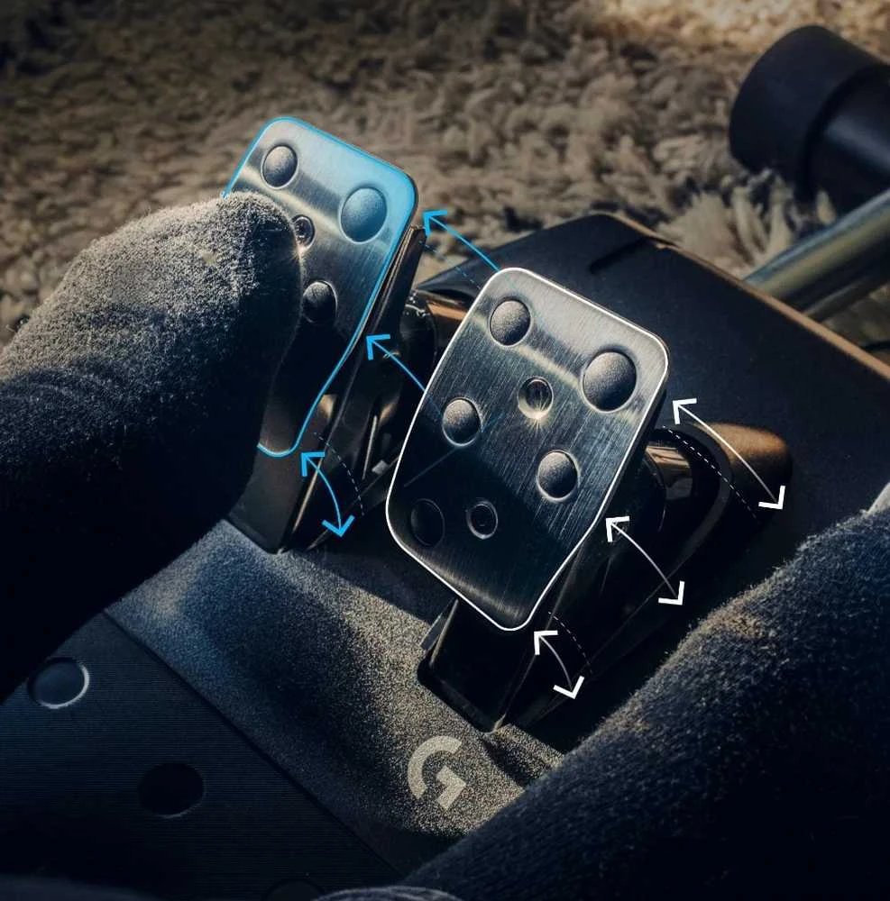 LOGITECH G923 SE lenktyninio vairo ir pavarų perjungimo svirties derinys, skirtas „XBOX Series X S XBOX One“ ir PC Juodas
