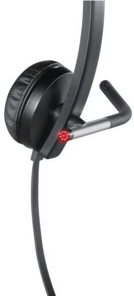 Logitech H650e Laisvų rankų įranga Su lankeliu Juoda, Pilka