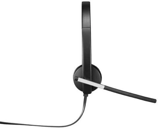 Logitech H650e Laisvų rankų įranga Su lankeliu Juoda, Pilka