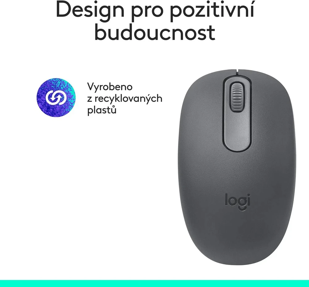 LOGITECH M196 Bluetooth pelė – GRAPHITE – BT – EMEA28i-935