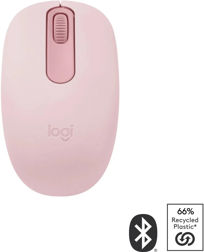LOGITECH M196 Bluetooth pelė – ROSE – BT – EMEA28i-935