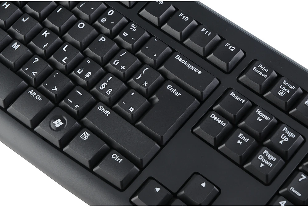 Laidinis klaviatūros ir pelės komplektas Logitech MK120, International išdėstymas