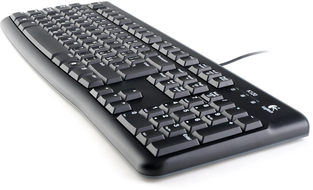 Laidinis klaviatūros ir pelės komplektas Logitech MK120, International išdėstymas