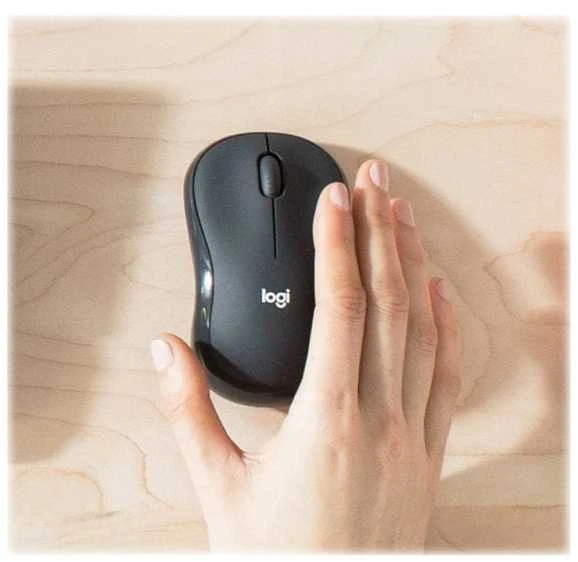 Belaidė klaviatūra su pele Logitech MK295, Čekų išdėstymas, juodos spalvos