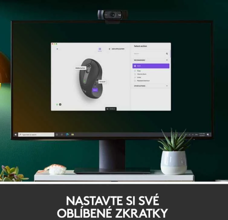 Belaidė pelė Logitech Signature M650 L Left, grafito spalvos