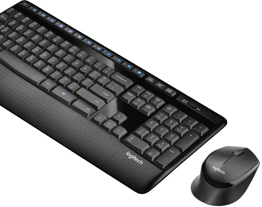 Belaidis klaviatūros ir pelės rinkinys Logitech MK345 Comfort, Čekų išdėstymas