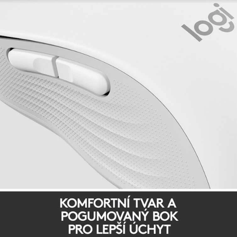 Belaidė pelė Logitech Signature M650 L, baltos spalvos