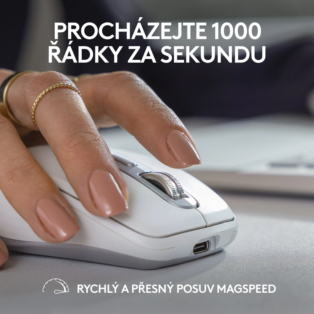 Belaidė pelė Logitech MX Anywhere 3S, grafito spalvos