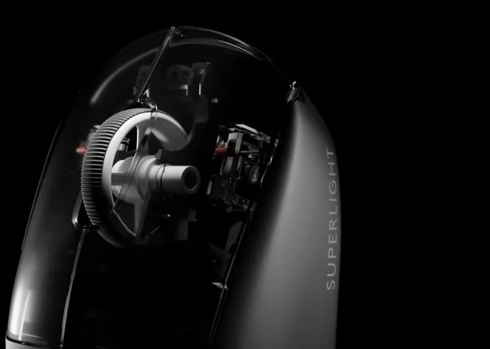 Belaidė žaidimų pelė Logitech PRO X Superlight 2 SE, Balta