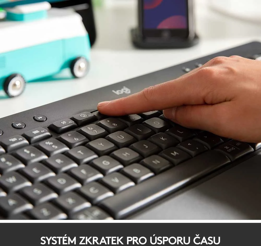 Klaviatūra Logitech MK650 verslui - GRAPHITECZE-SKYINTNL