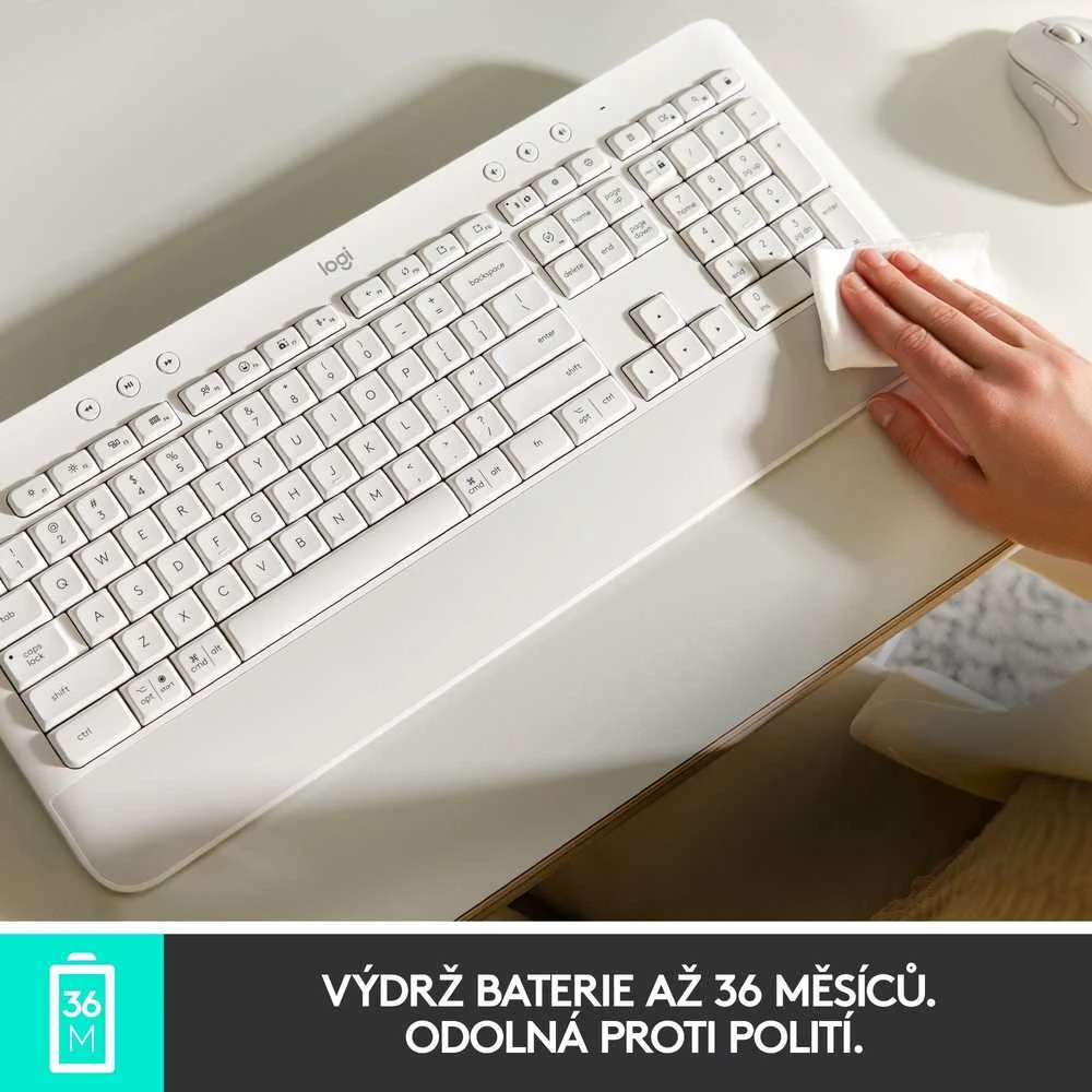 Klaviatūra Logitech MK650 verslui - GRAPHITECZE-SKYINTNL