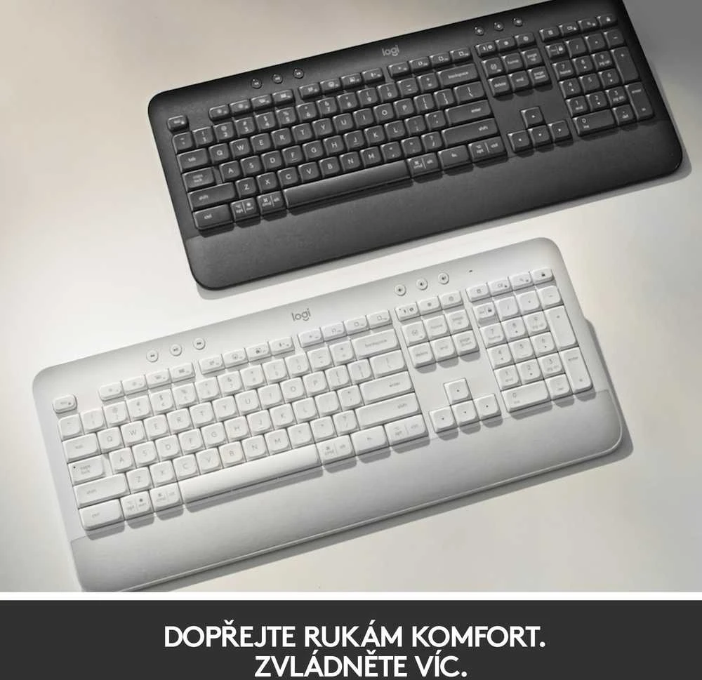 Klaviatūra Logitech MK650 verslui - GRAPHITECZE-SKYINTNL