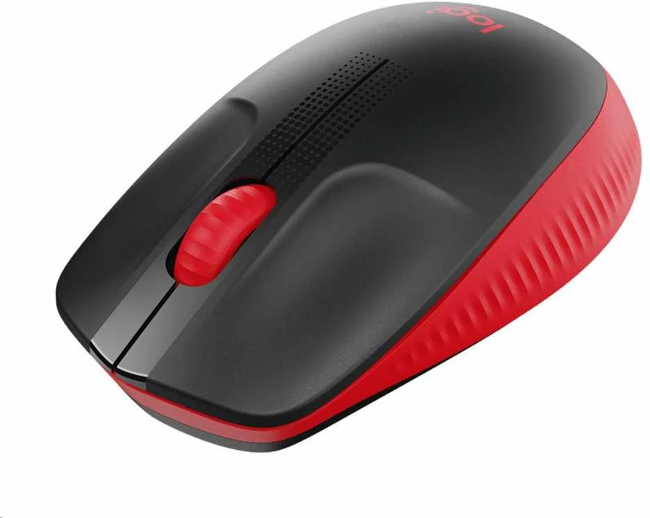 Belaidė pelė Logitech M190, raudonos spalvos