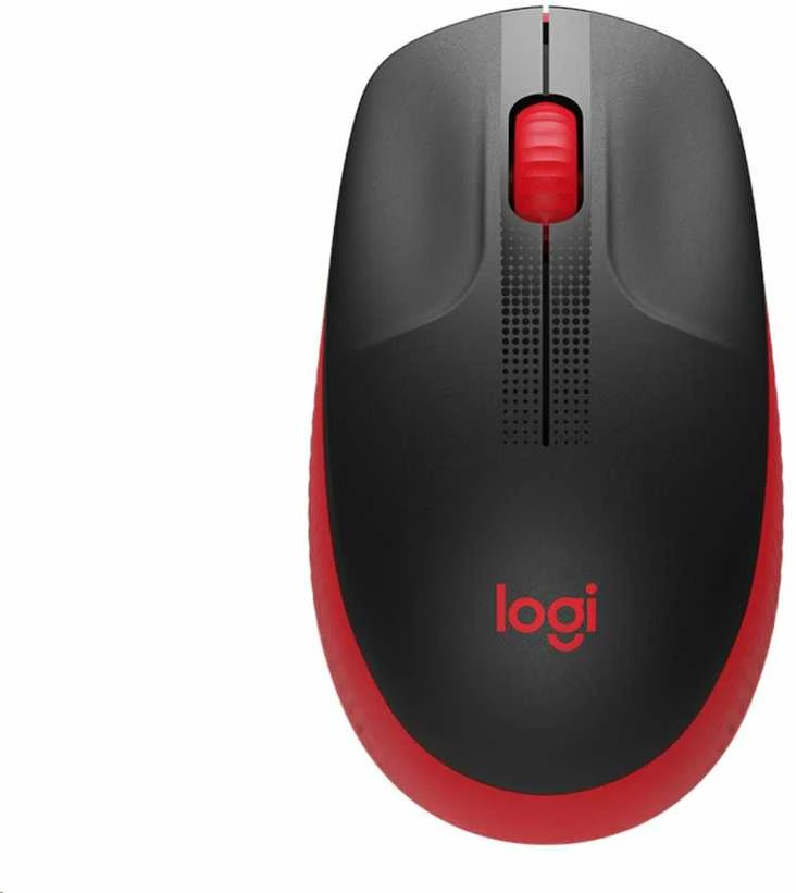Belaidė pelė Logitech M190, raudonos spalvos