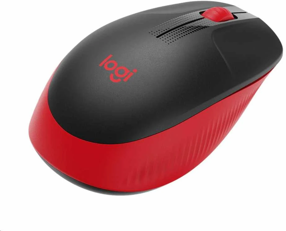 Belaidė pelė Logitech M190, raudonos spalvos