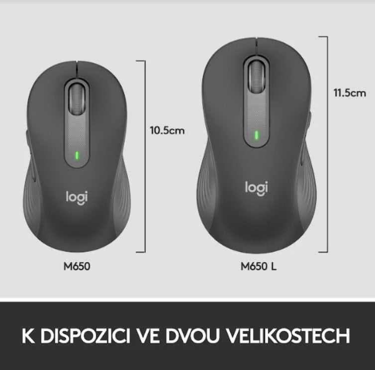 Belaidė pelė Logitech Signature M650