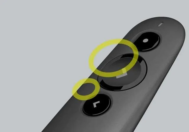 LOGITECH R500s Bluetooth pristatymo nuotolinio valdymo pultas – GRAFITAS