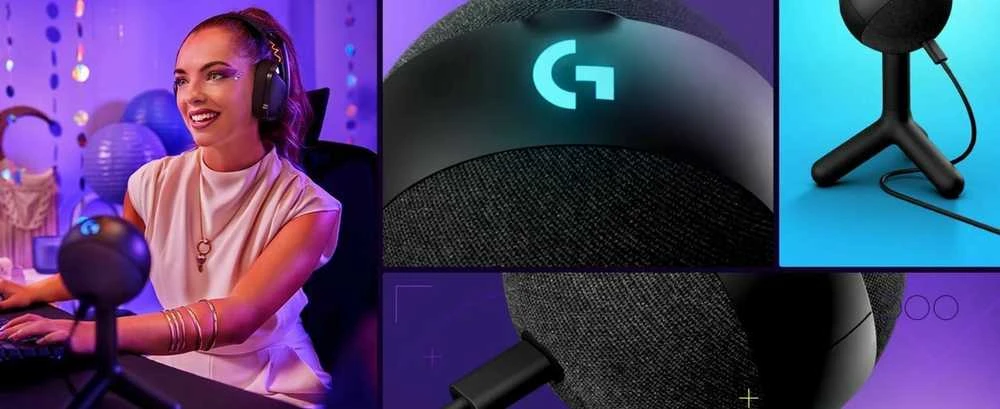 Logitech G Yeti Orb Juodas (Juodas) Kondensatorinis Mikrofonas