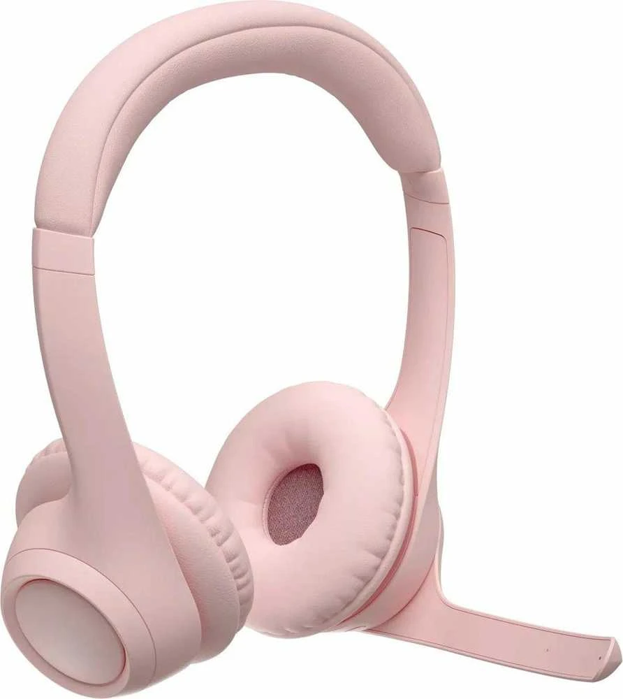 Ausinės - Logitech Zone 300 Dual Mic Bluetooth 20h Baterijos Gyvenimas Rosé