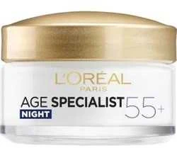 L'Oreal D/E AGE SPECIALIST 55+ naktinis veido kremas 50ml 