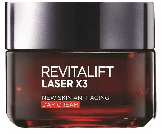 L'Oréal Paris Revitalift lazerinis X3 Day Kreminis Day Kreminis moterims, 50 ml