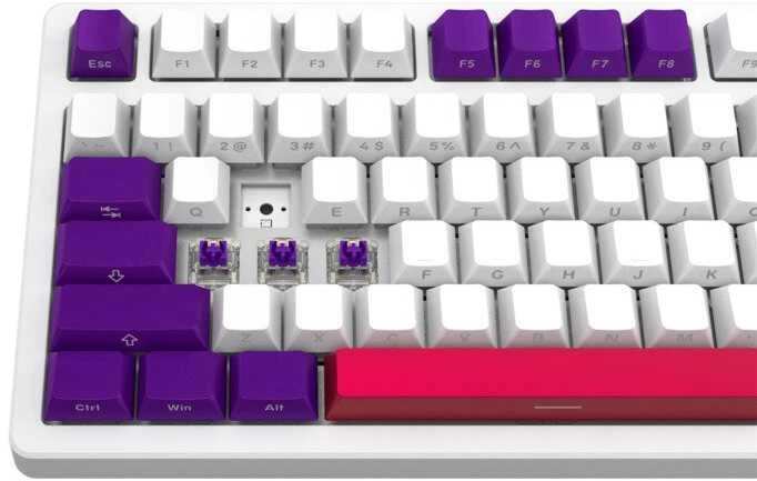 Klaviatūra Lorgar KBP7075W (CZ&SK) bílá
