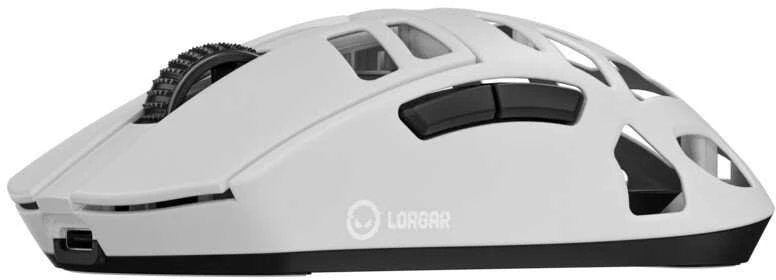 LORGAR MSE90W, Magnesium Alloy Belaidė pelė žaidimams Elite, Baltas