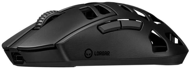 LORGAR MSE90W, Magnesium Alloy Belaidė pelė žaidimams Elite, Juodas