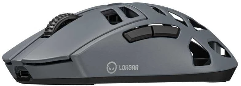 LORGAR MSE90W, Magnesium Alloy Belaidė pelė žaidimams Elite, Dark Pilkas