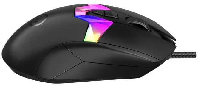 LORGAR MSP80, 8000 Hz Pelė žaidimams Pro, Juodas