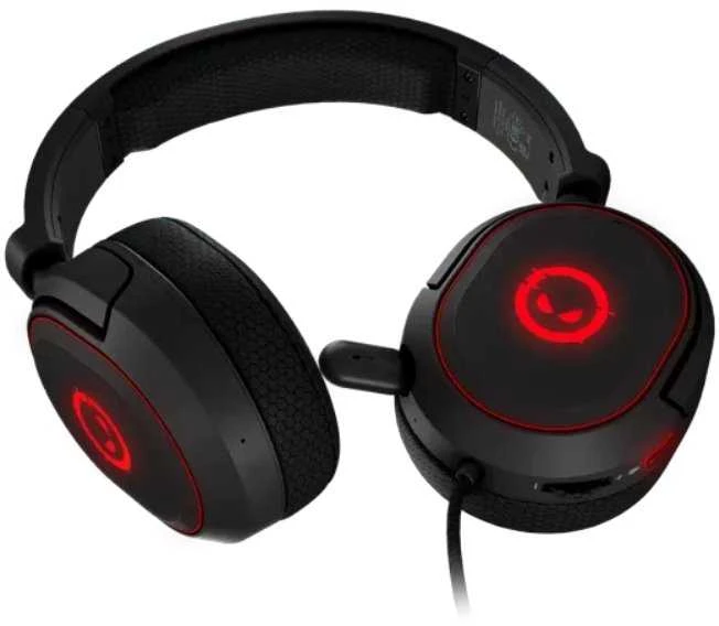 LORGAR Kaya 460, USB Žaidimų ausinės su mikrofonu, CM108B, RGB apšvietimas, Plug&Play, USB-A jungties laidas 2m, medžiaginiai ausų pagalvėlės, dydis: 192*184.7*88mm, 0.329kg, juodas