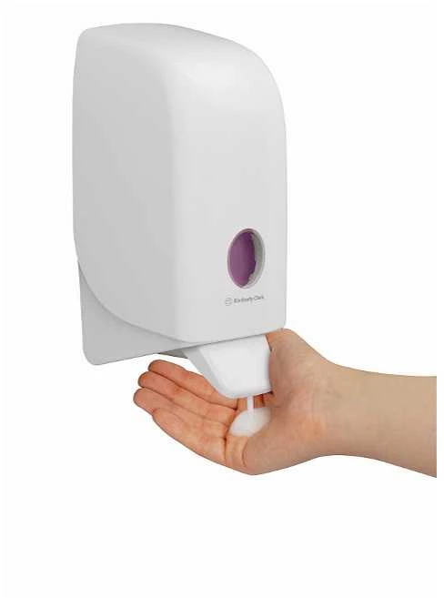 Lorika Kimberly-Clark muilo dozatorius Kimberly-Clark Aquarius - Muilo dozatorius kleenex pildymui, baltas - 1 l