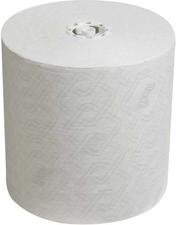 Rankšluostis Kimberly Clark Lorika SCOTT Essential rankšluosčiai, baltas, kartonas = 6 ritinėliai x 350 m