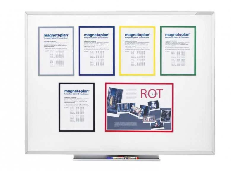 Magnetoplan Magnetic frame A4 mėlynas (5pcs)