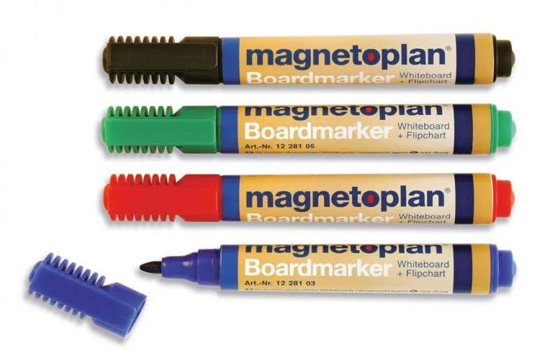 Magnetoplan Marker, spalvų mišinys, 4vnt