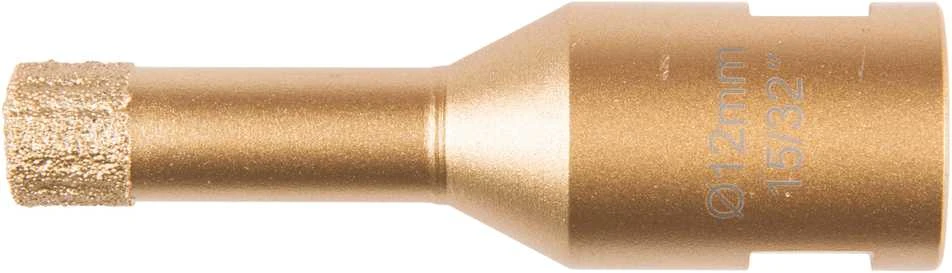 Makita Deimantinis grąžtas sulituotas vakuuminiu būdu (M14), granitui, marmurui, plytelėms 12MM. D-79946