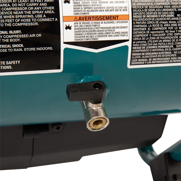 Makita AC001GZ Akumuliatorinis XGT® oro kompresorius 40V 34 L/MIN BL-M, be alyvos, Be akumuliatorių ir kroviklio!