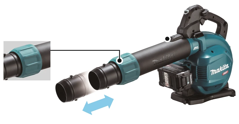 Akumuliatorinis pūstuvas su surinkimu MAKITA UB003GZ 40V MAX XGT
