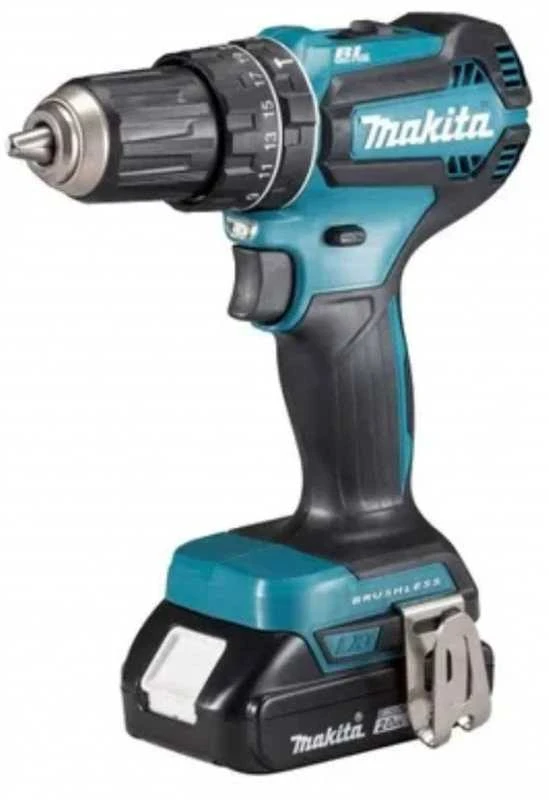 Makita akumuliatorinis įrankis su diržo segtuku