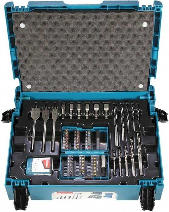 Makita Grąžtų / sukimo antgalių rinkinys B-43044 66 vnt. • magnetinis laikiklis