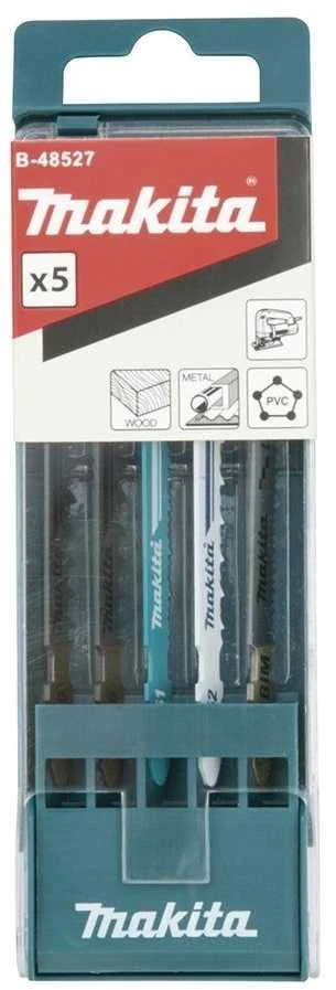 dėlionės peiliukai medienai, plastikui, fanerai ir metalui pjauti, 5 vnt. Makita [B-48527]