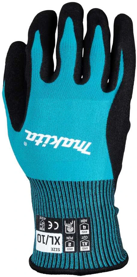 Makita Darbinės pirštinės, dengtos nitrilo danga, XL P-84707